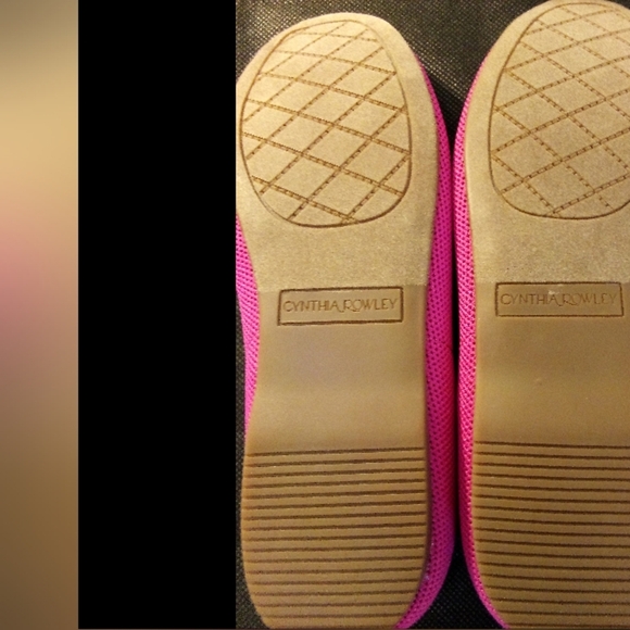 Cynthia Rowley - NWOT, Haisley Flats, 7 M,Pink Preppy #232231 Cushioned Insoles - Picture 15 of 15